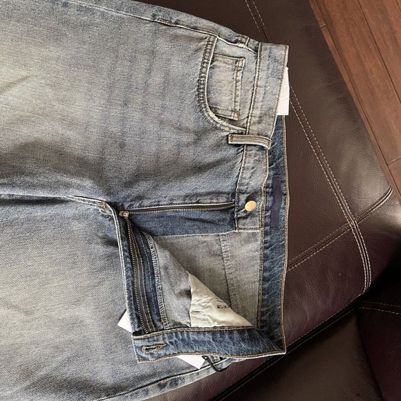 JOE’s women’s The Luna Cutoff Denim Bermuda Shorts DAWN, Size 31. - Picture 6 of 8